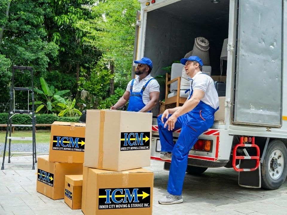 Cheap Movers Burlington — Inner City Moving truck and professional movers in Burlington, Ontario