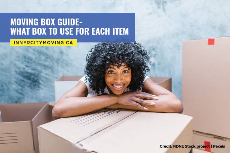 Moving Box Guide-What Box to Use for Each Item