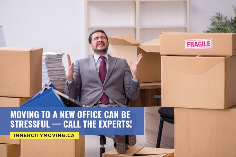 Moving to a new office can be stressful — call the experts!