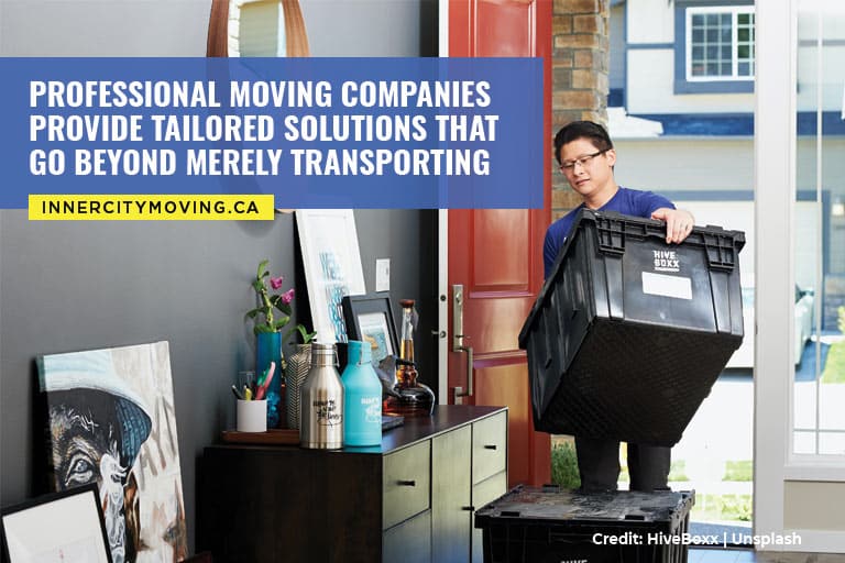 Professional moving companies provide tailored solutions that go beyond merely transporting 