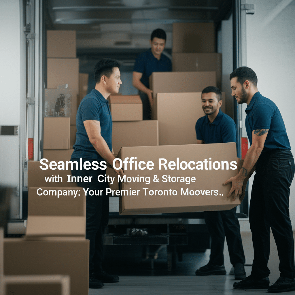 Seamless Office Relocations with Inner City Moving & Storage Company: Your Premier Toronto Movers