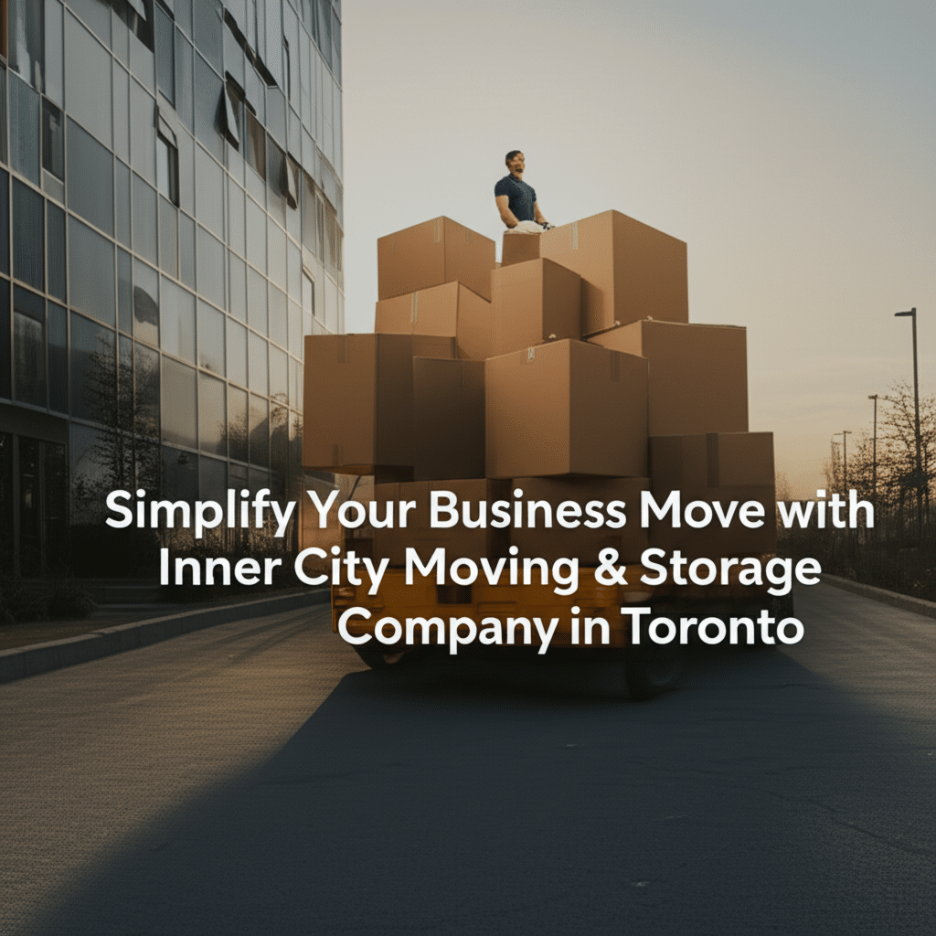 Simplify Your Business Move with Inner City Moving & Storage Company in Toronto