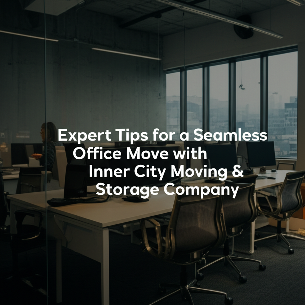 Expert Tips for a Seamless Office Move with Inner City Moving & Storage Company