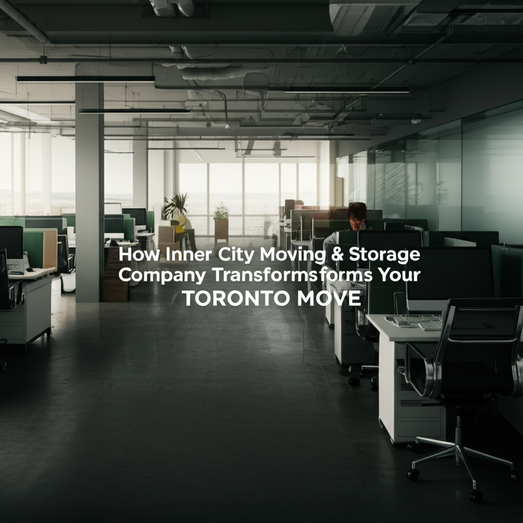 How Inner City Moving & Storage Company Transforms Your Toronto Office Move