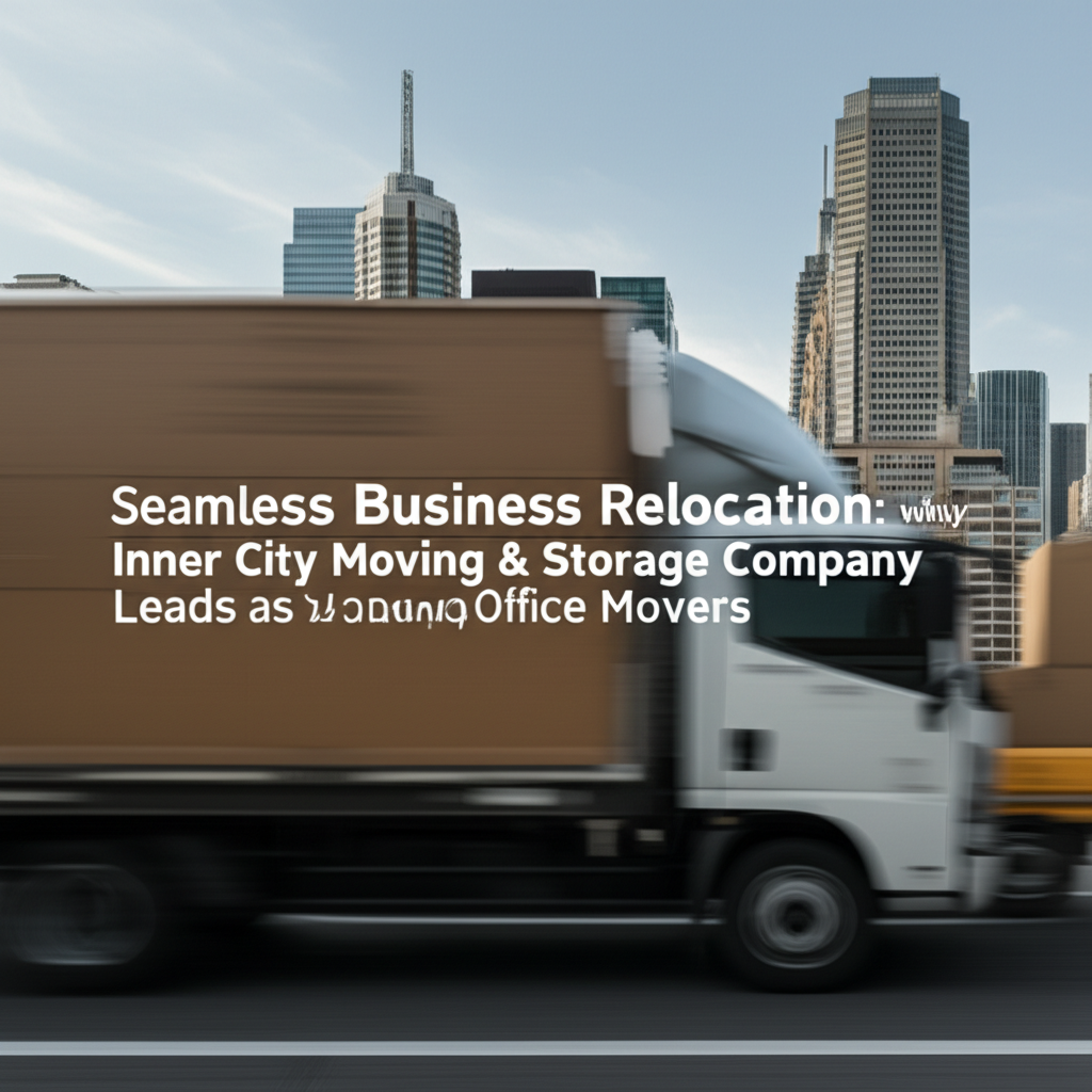 Seamless Business Relocation: Why Inner City Moving & Storage Company Leads as Top Toronto Office Movers