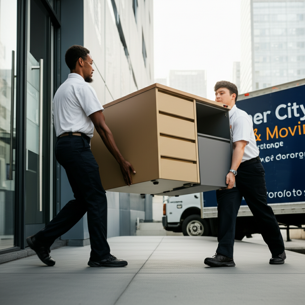 Seamless Office Relocation with Inner City Moving & Storage Company in Toronto