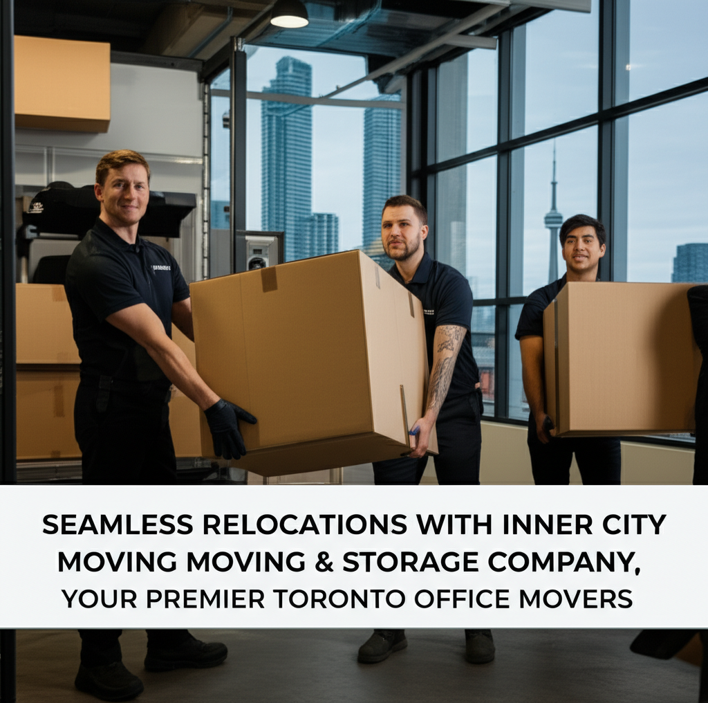 Seamless Relocations with Inner City Moving & Storage Company: Your Premier Toronto Office Movers