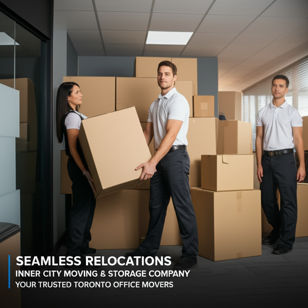 Seamless Relocations with Inner City Moving & Storage Company: Your Trusted Toronto Office Movers