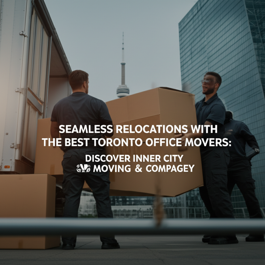 Seamless Relocations with the Best Toronto Office Movers: Discover Inner City Moving & Storage Company