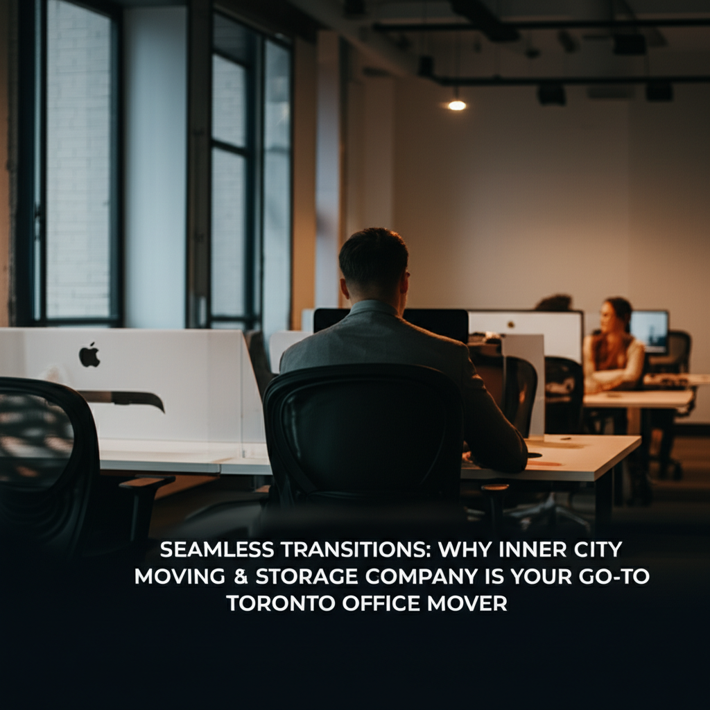 Seamless Transitions: Why Inner City Moving & Storage Company is Your Go-To Toronto Office Mover