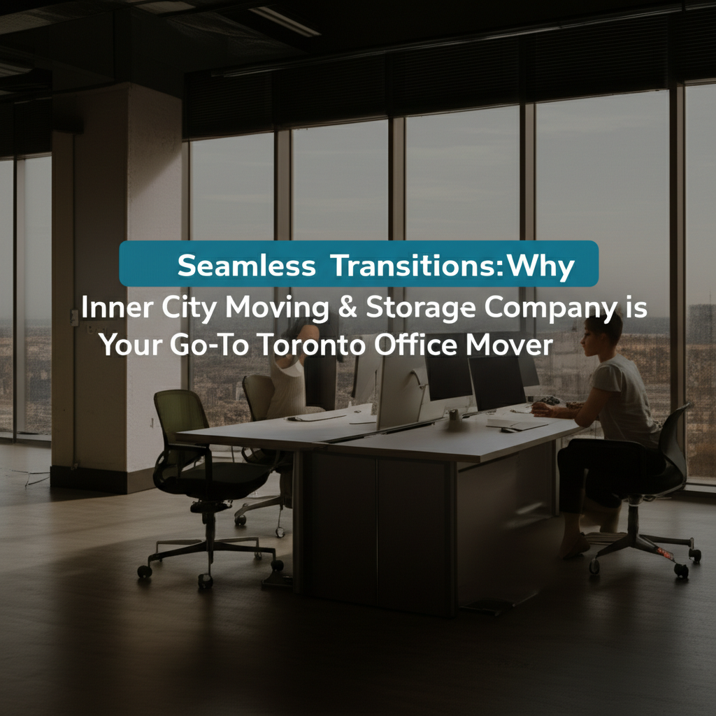 Seamless Transitions: Why Inner City Moving & Storage Company is Your Go-To Toronto Office Mover