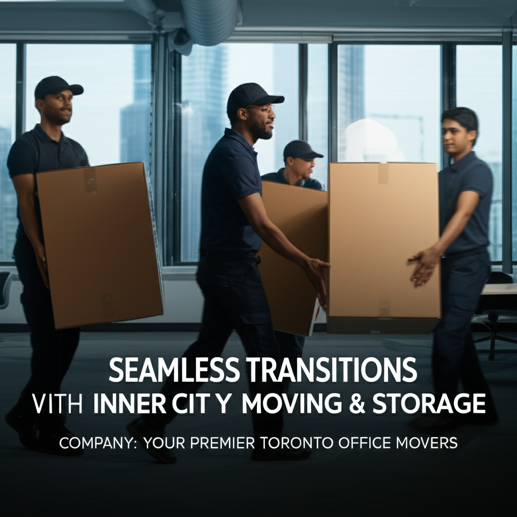 Seamless Transitions with Inner City Moving & Storage Company: Your Premier Toronto Office Movers