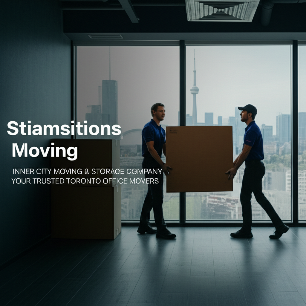 Seamless Transitions with Inner City Moving & Storage Company: Your Trusted Toronto Office Movers