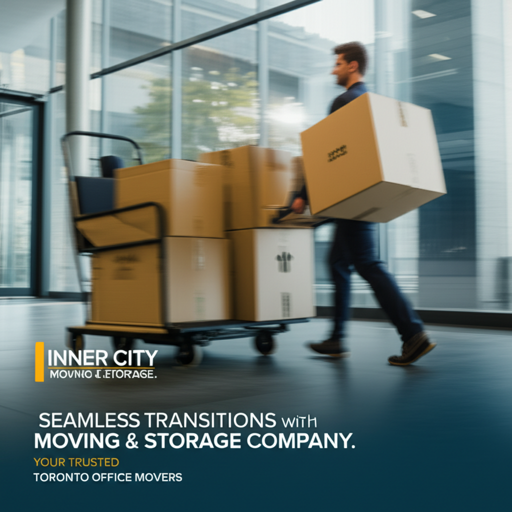 Seamless Transitions with Inner City Moving & Storage Company: Your Trusted Toronto Office Movers