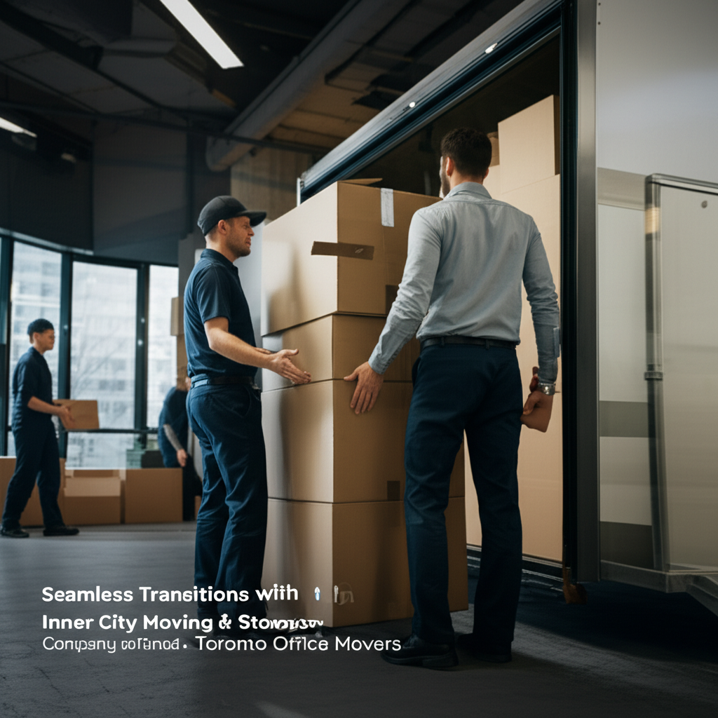 Seamless Transitions with Inner City Moving & Storage Company: Your Trusted Toronto Office Movers