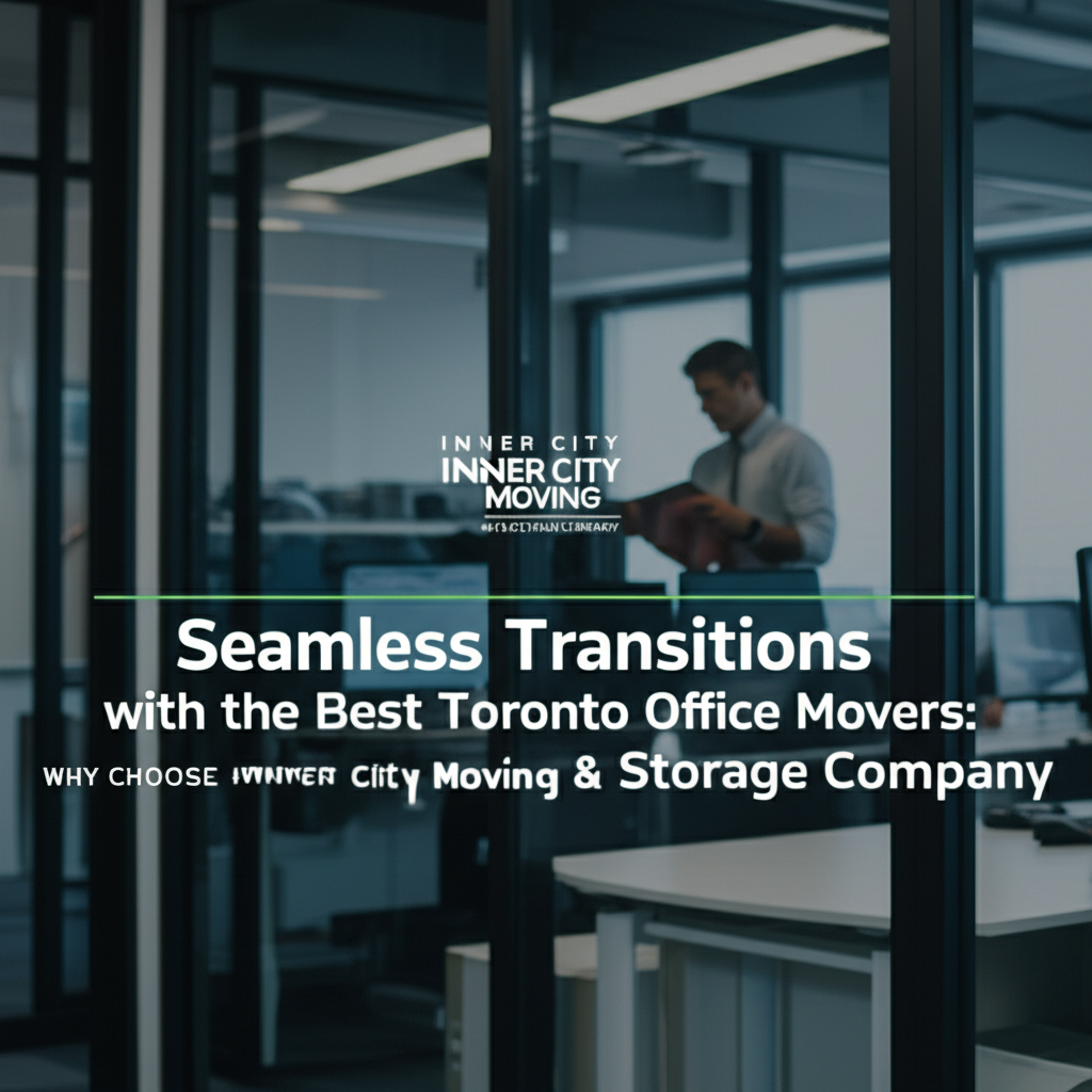 Seamless Transitions with the Best Toronto Office Movers: Why Choose Inner City Moving & Storage Company