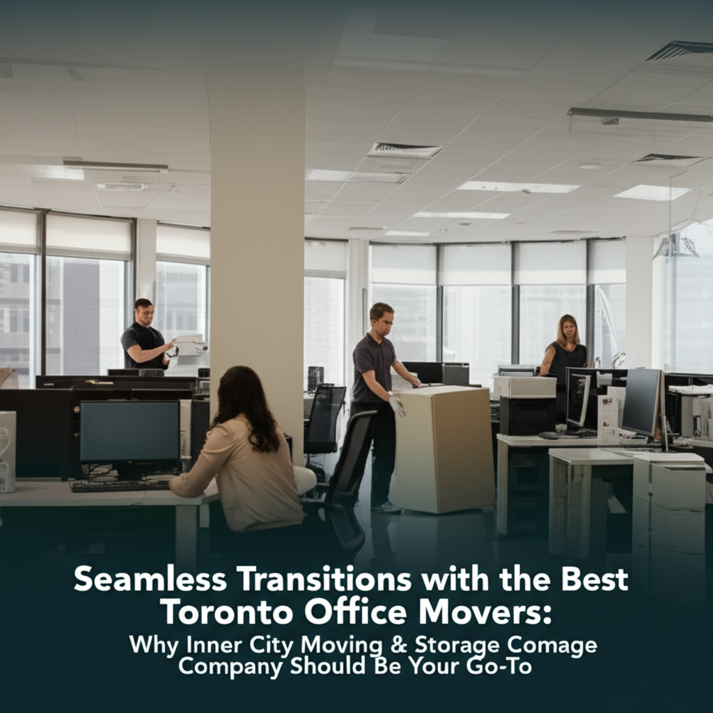 Seamless Transitions with the Best Toronto Office Movers: Why Inner City Moving & Storage Company Should Be Your Go-To