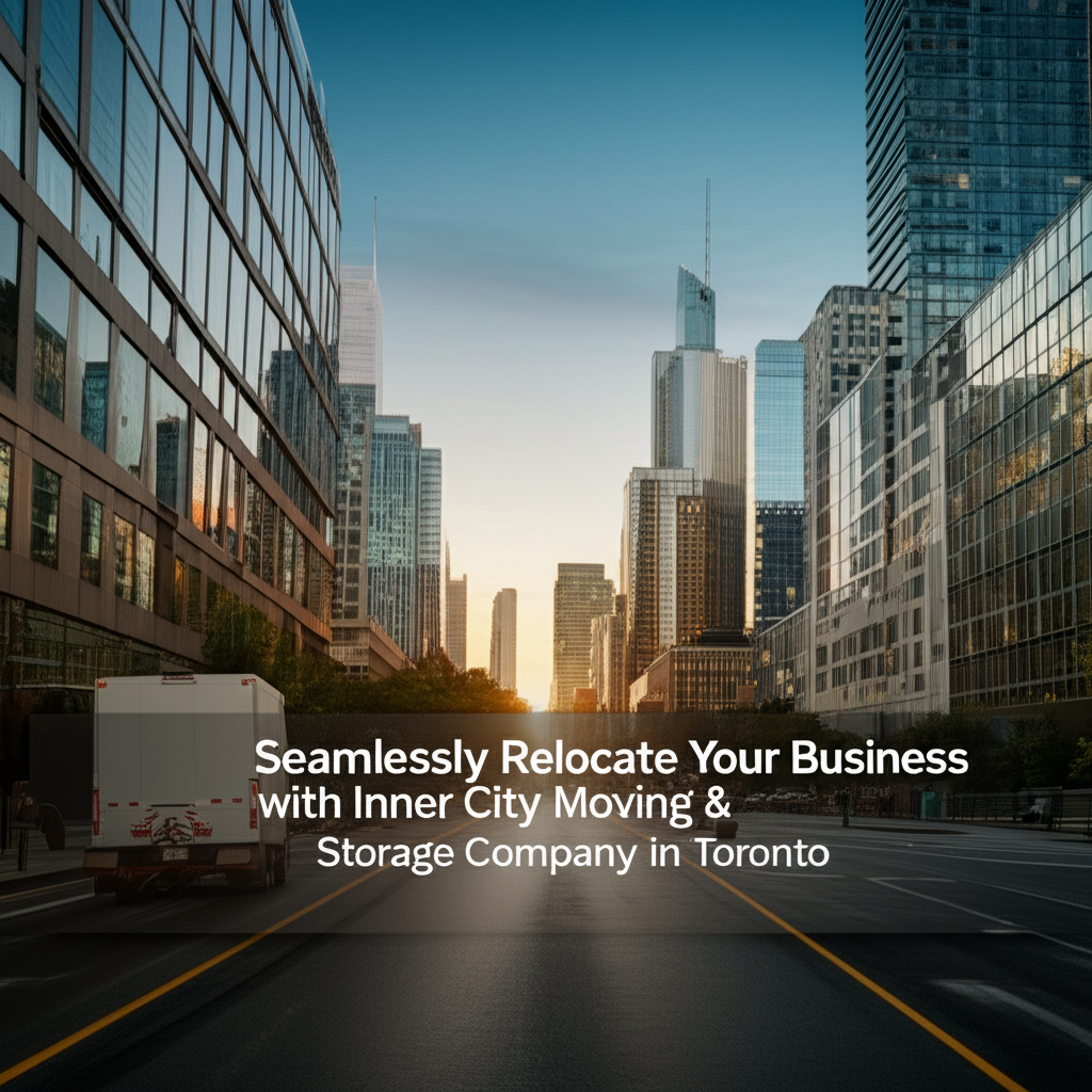 Seamlessly Relocate Your Business with Inner City Moving & Storage Company in Toronto