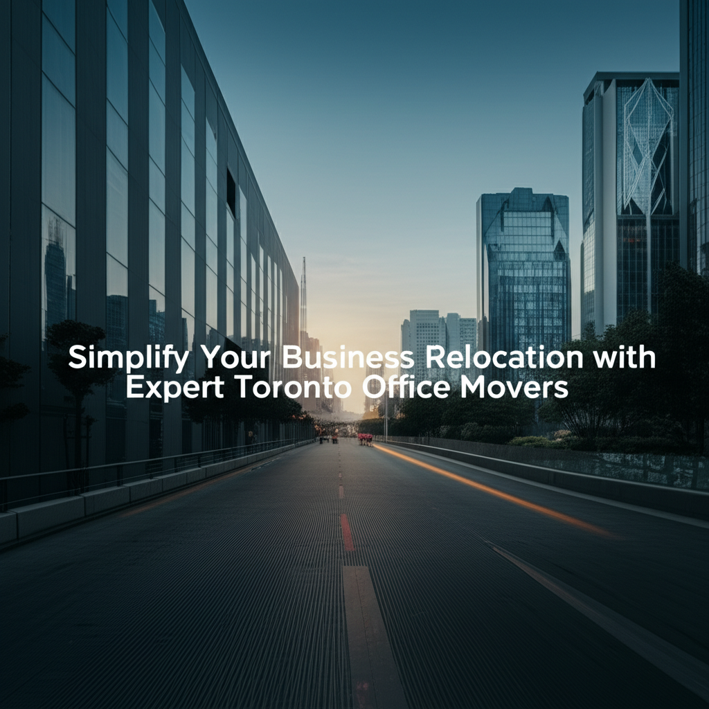 Simplify Your Business Relocation with Expert Toronto Office Movers 1 Simplify Your Business Relocation with Expert Toronto Office Movers