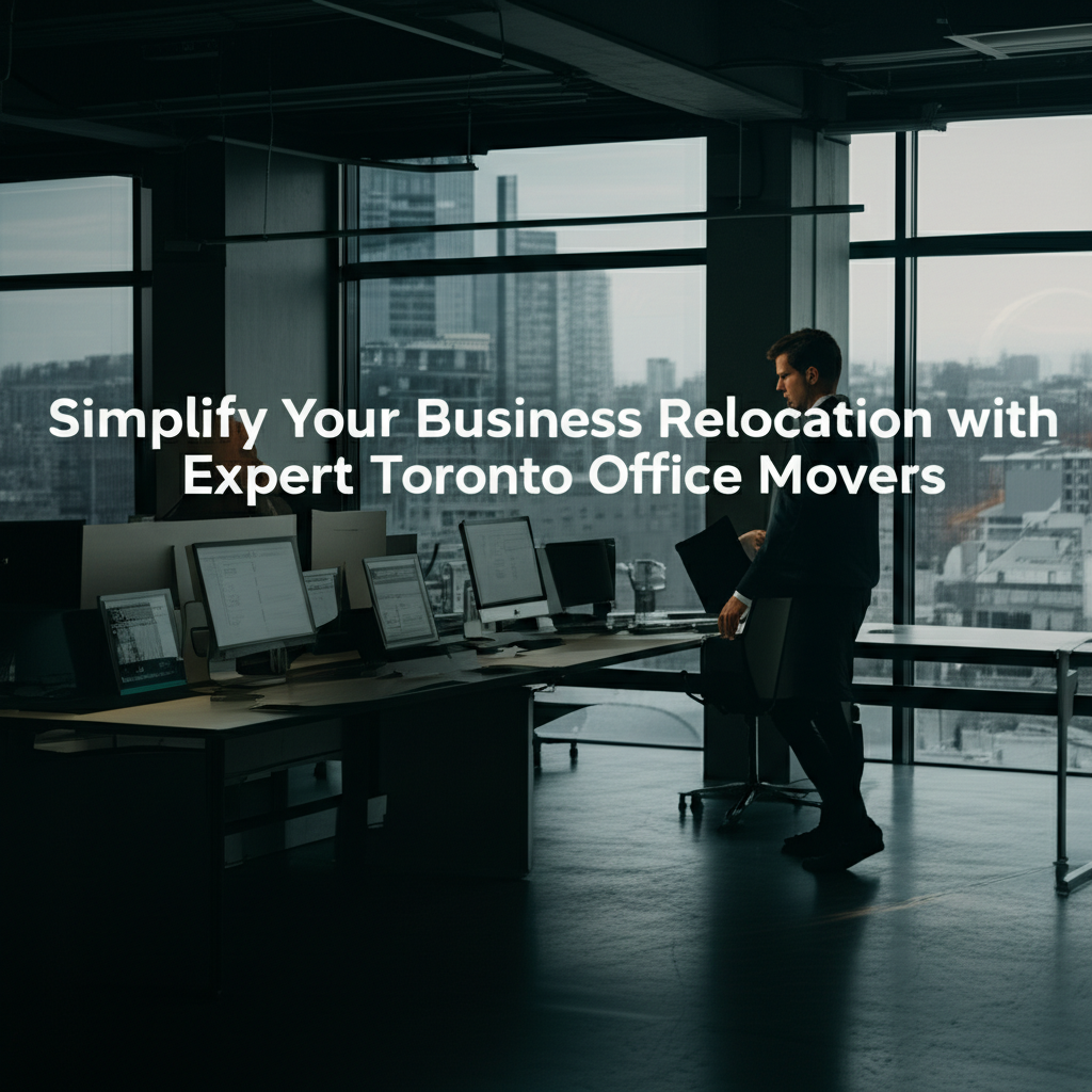 Simplify Your Business Relocation with Expert Toronto Office Movers