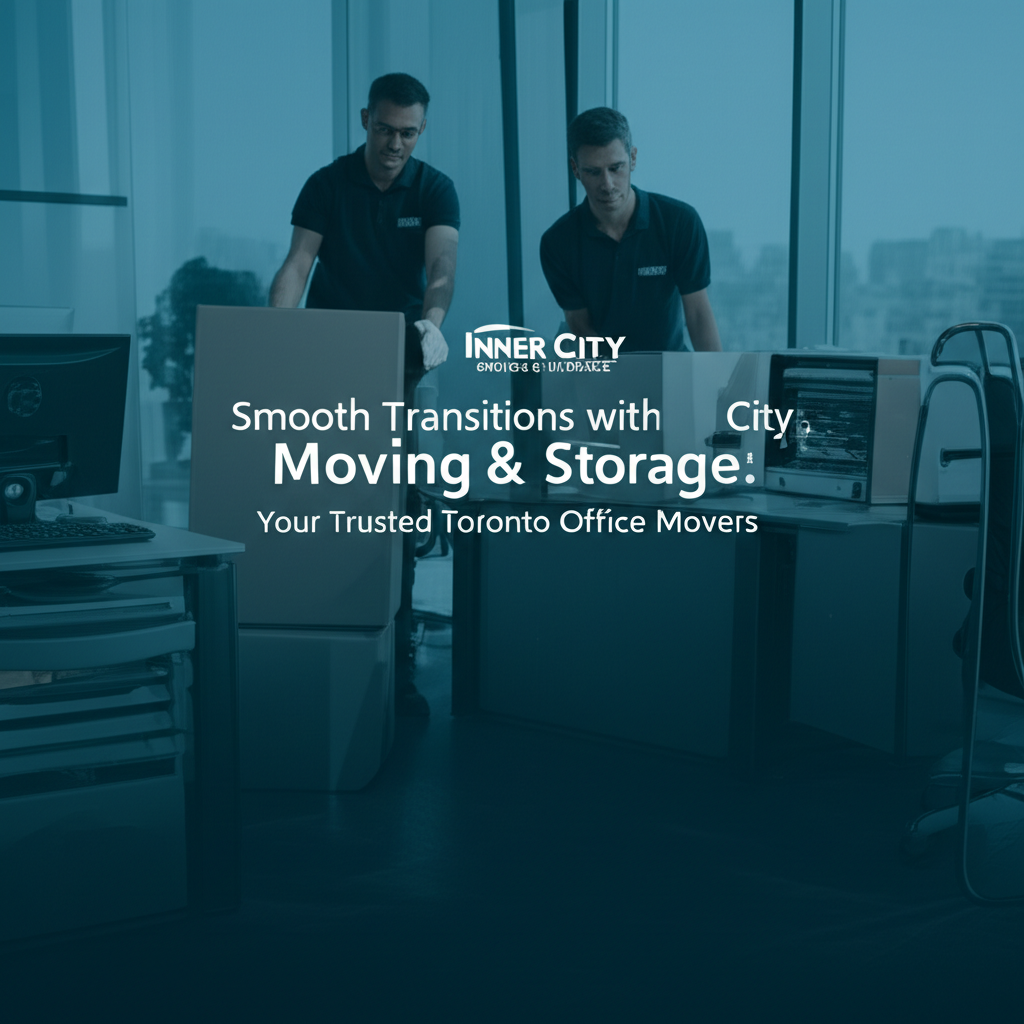 Smooth Transitions with Inner City Moving & Storage: Your Trusted Toronto Office Movers