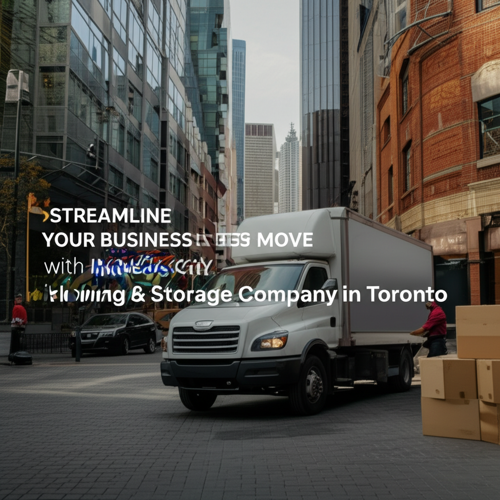 Streamline Your Business Move with Inner City Moving & Storage Company in Toronto