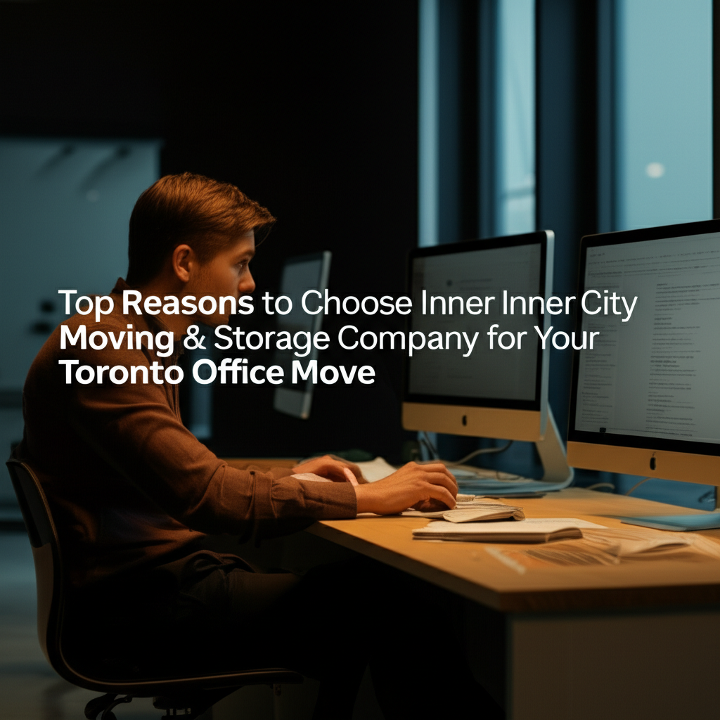 Top Reasons to Choose Inner City Moving & Storage Company for Your Toronto Office Move