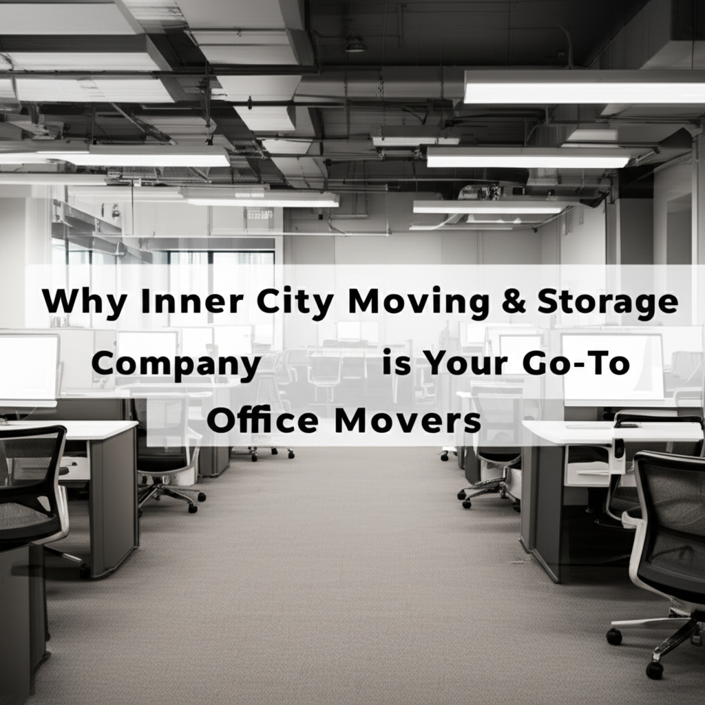 Why Inner City Moving & Storage Company is Your Go-To Toronto Office Movers