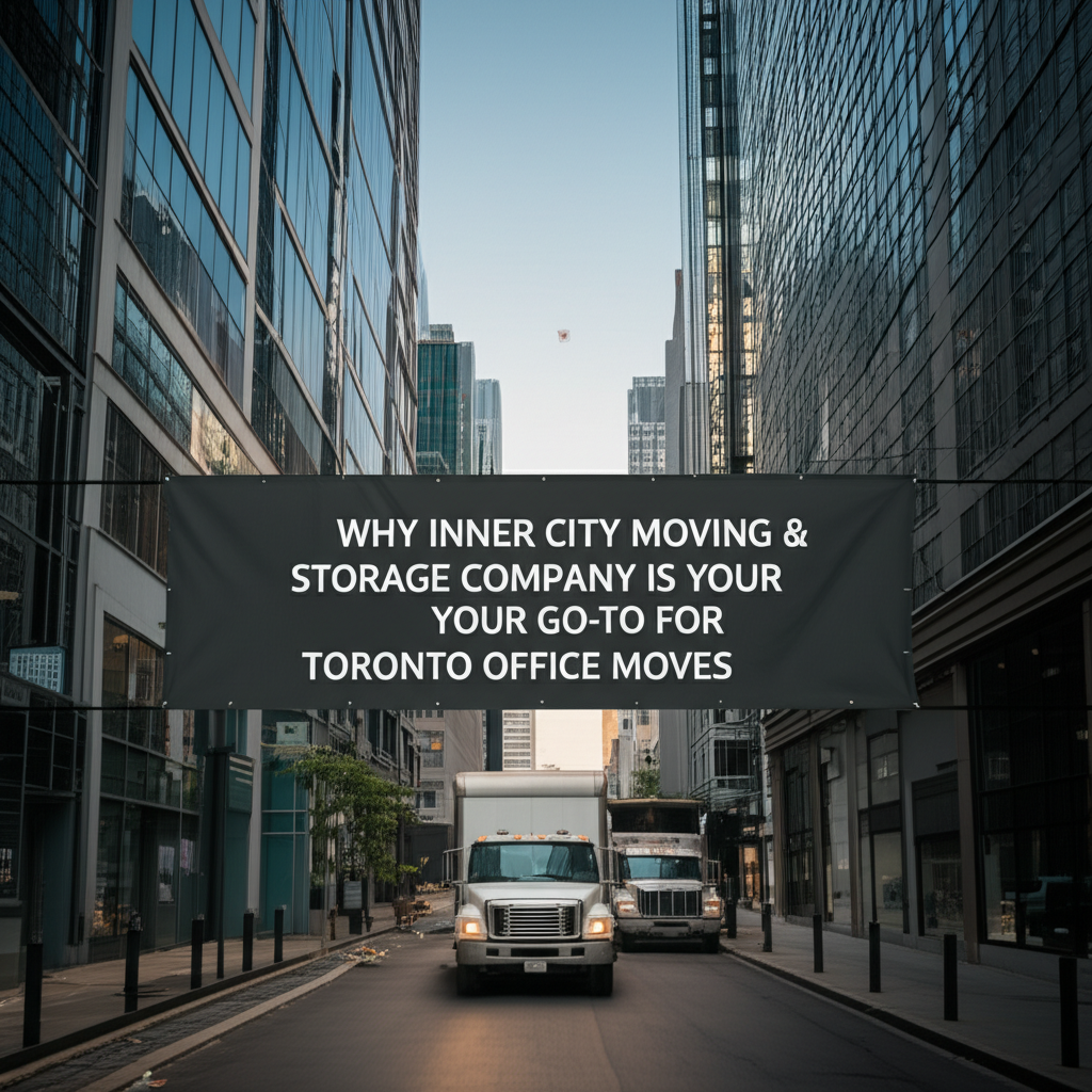 Why Inner City Moving & Storage Company is Your Go-To for Toronto Office Moves