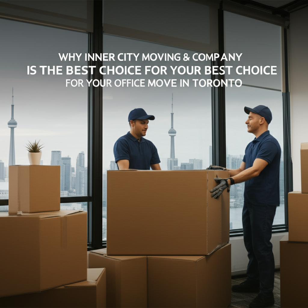 Why Inner City Moving & Storage Company is the Best Choice for Your Office Move in Toronto