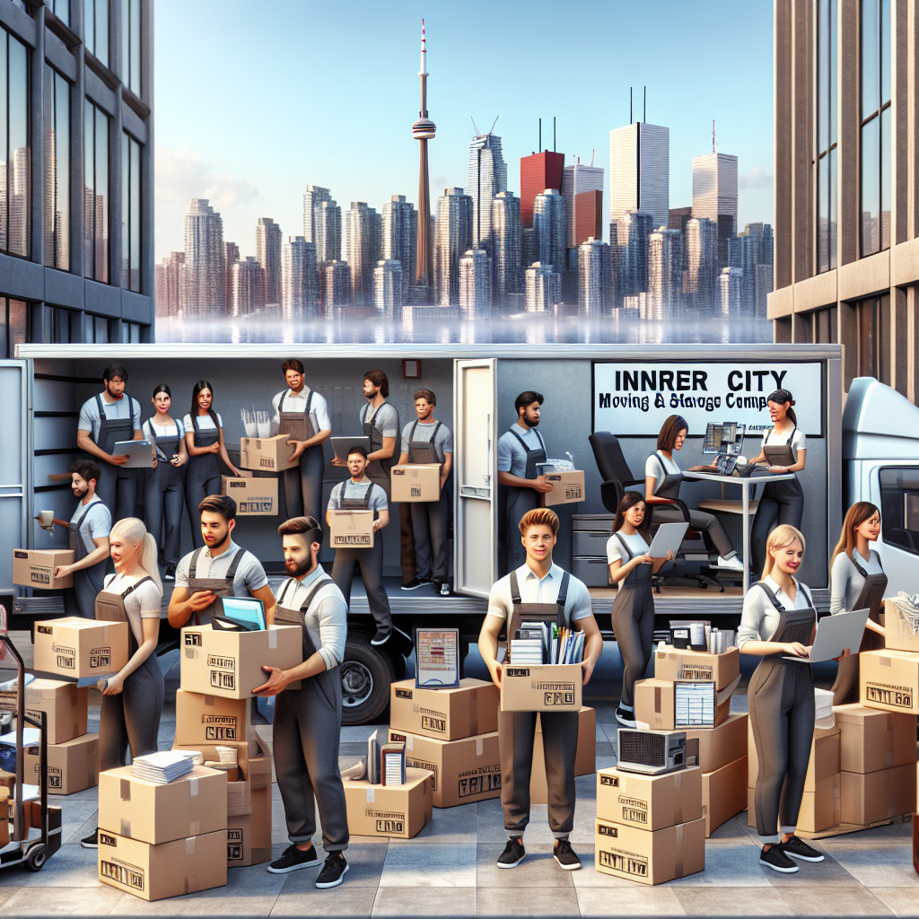 Seamless Office Relocations with Toronto's Leading Movers: Inner City Moving & Storage Company