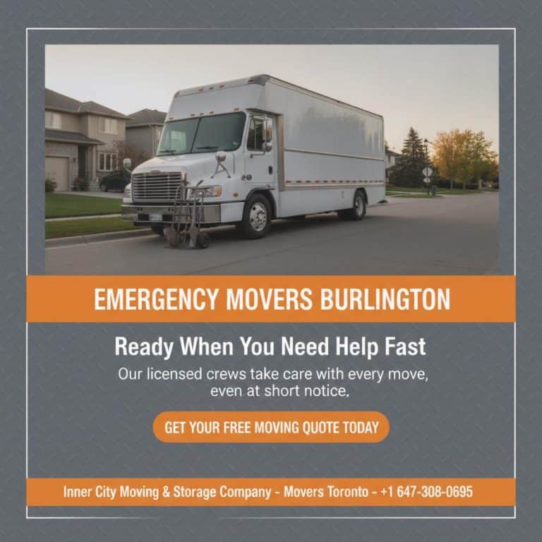 Need Emergency Movers in Burlington? Here’s What to Expect