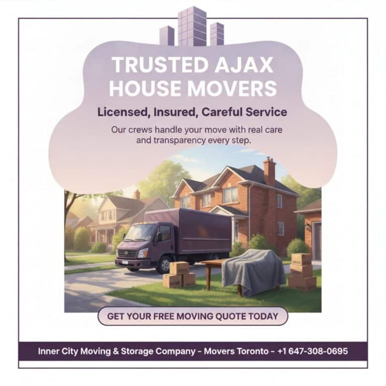 How House Movers in Ajax Make Your Move Easier