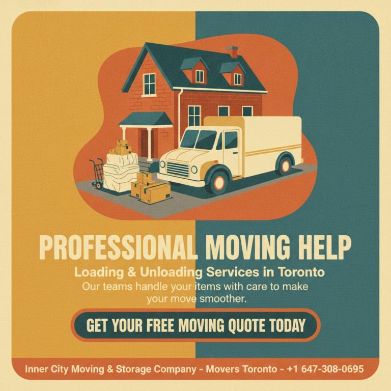 How Loading and Unloading Services in Toronto Make Your Move Easier
