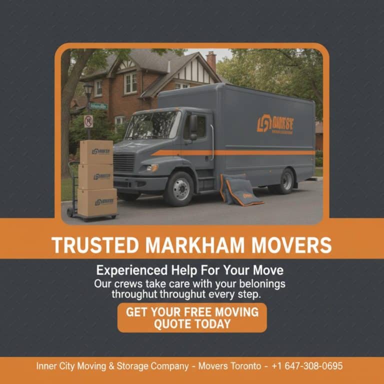How Markham Movers Help You Beat Moving Day Stress