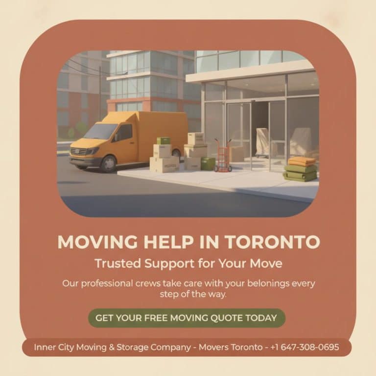 How Moving Help in Toronto Makes Your Day Easier
