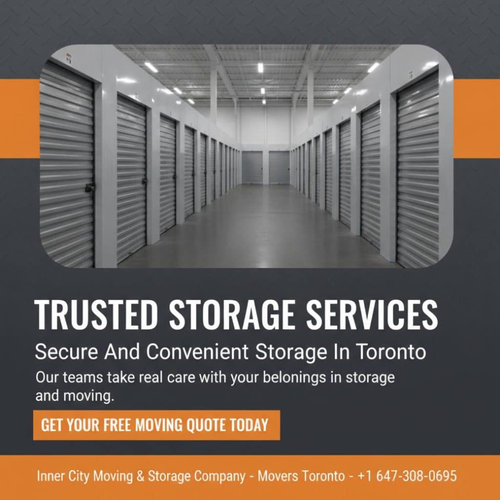 Secure climate controlled storage units - storage services Toronto