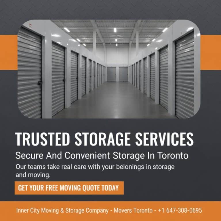 How Storage Services in Toronto Help Ease Your Move