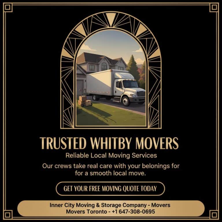 How Whitby Movers Make Your Local Move Easier
