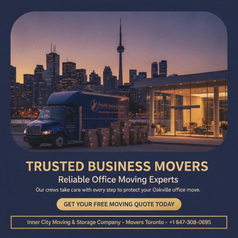 How Business Movers in Oakville Simplify Office Relocation