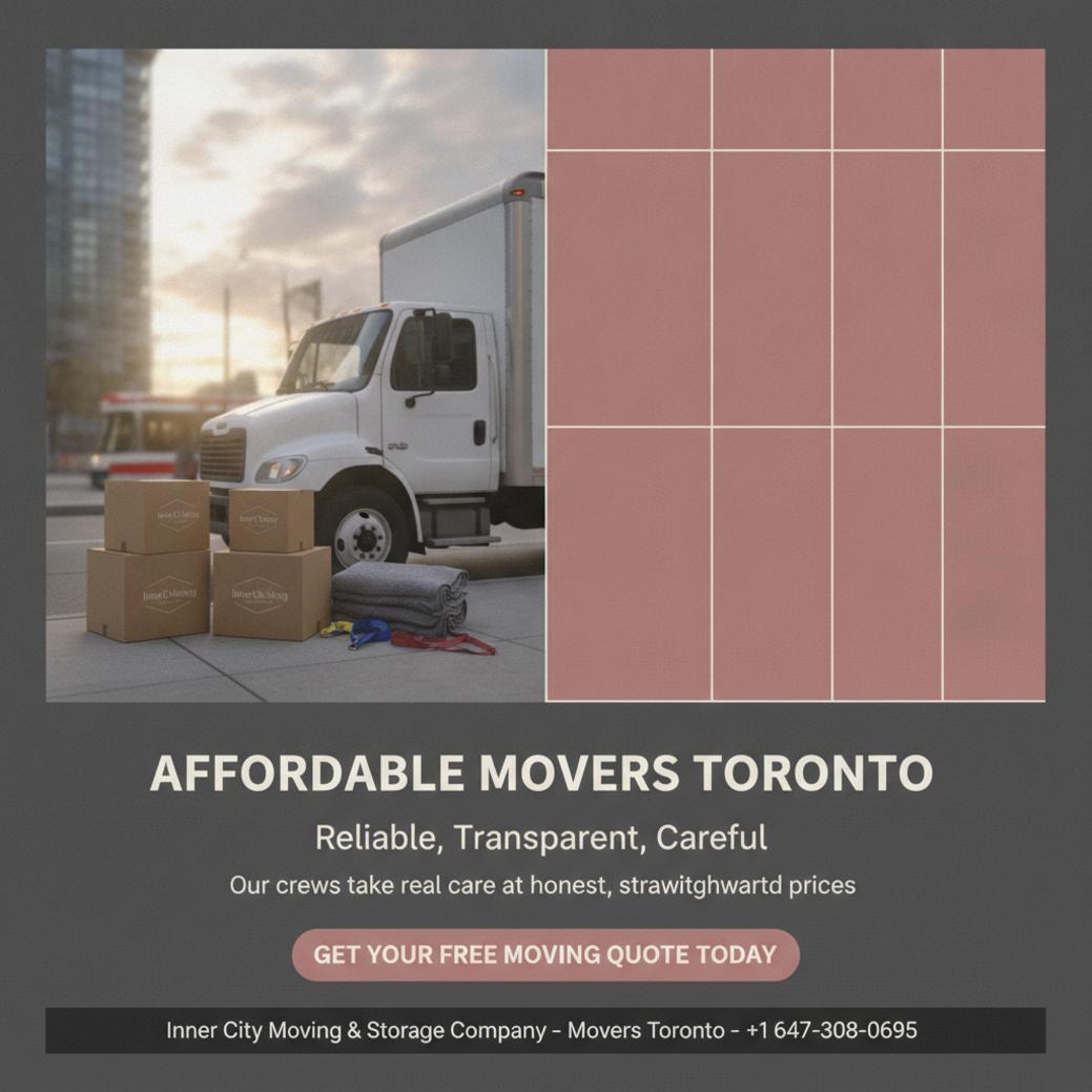 Moving truck and boxes - cheap movers Toronto downtown
