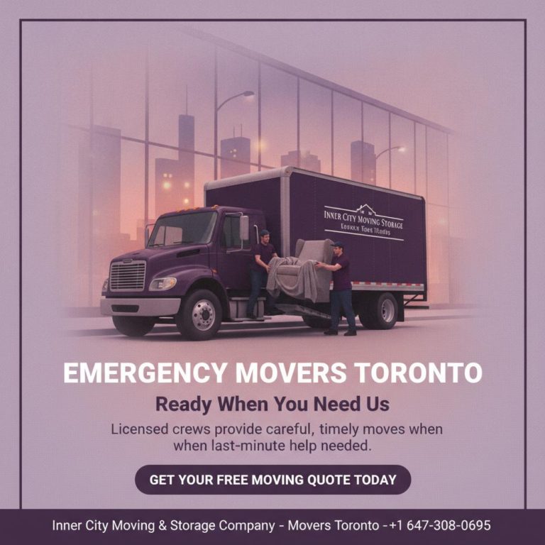 When to Call Emergency Movers in Toronto: What You Should Know