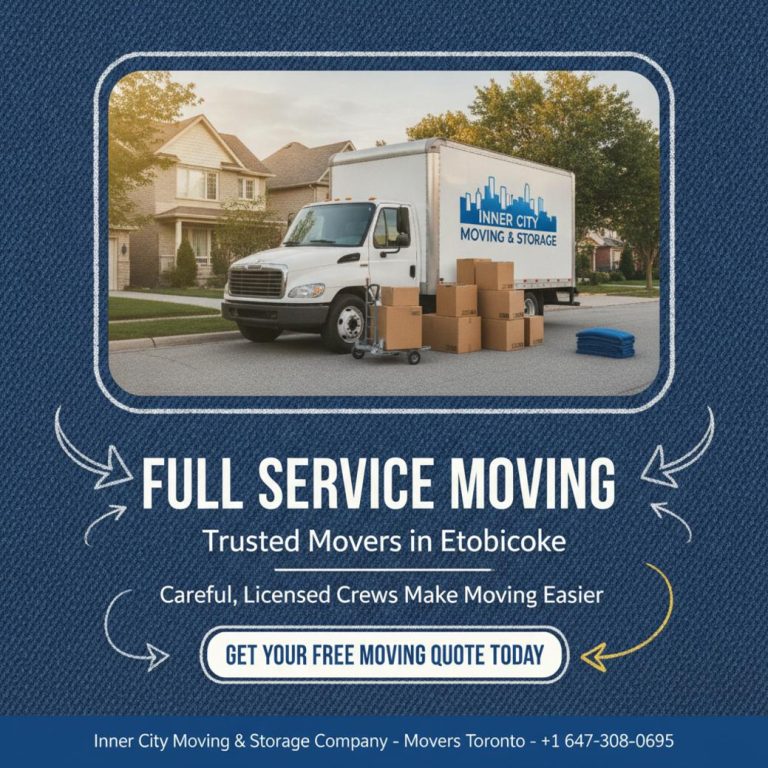 How a Full Service Moving Company Eases Your Etobicoke Move