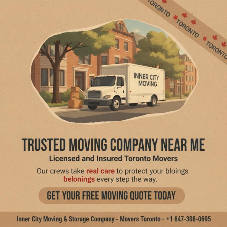 Finding a Moving Company Near Me in Toronto You Can Trust