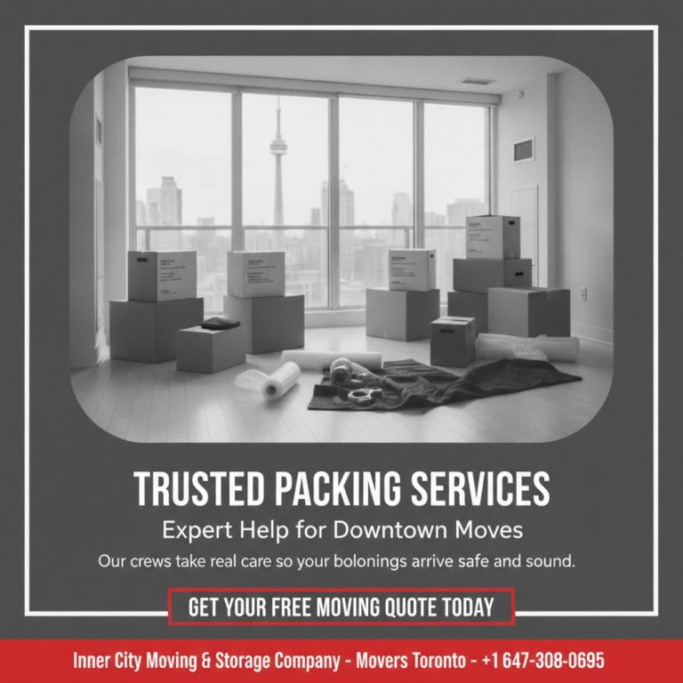 How Packing Services in Downtown Toronto Make Moves Easier