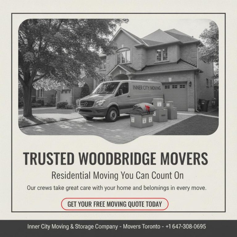 How Residential Movers in Woodbridge Make Your Move Easier