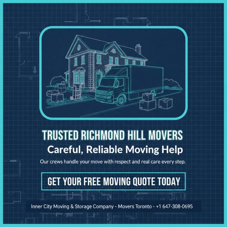 How Richmond Hill Movers Make Your Move Easier and Safer