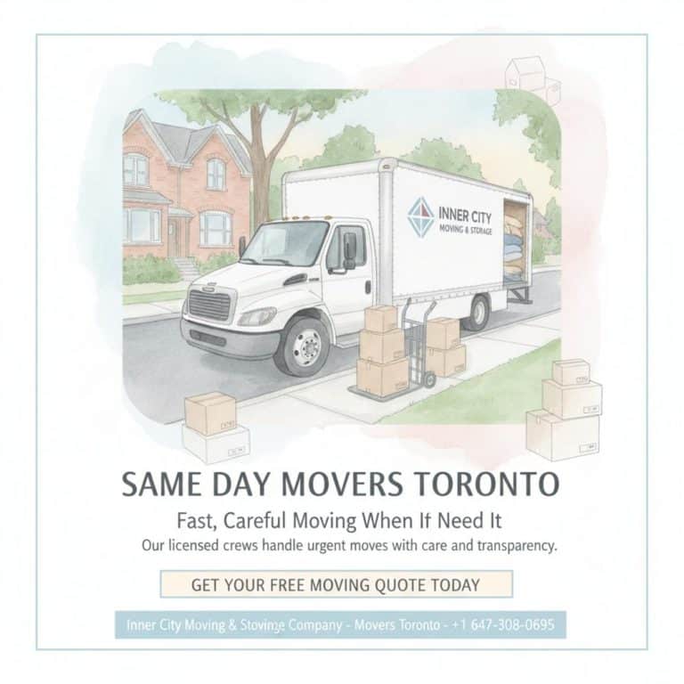 Need Same Day Movers in Toronto? Here’s What to Know