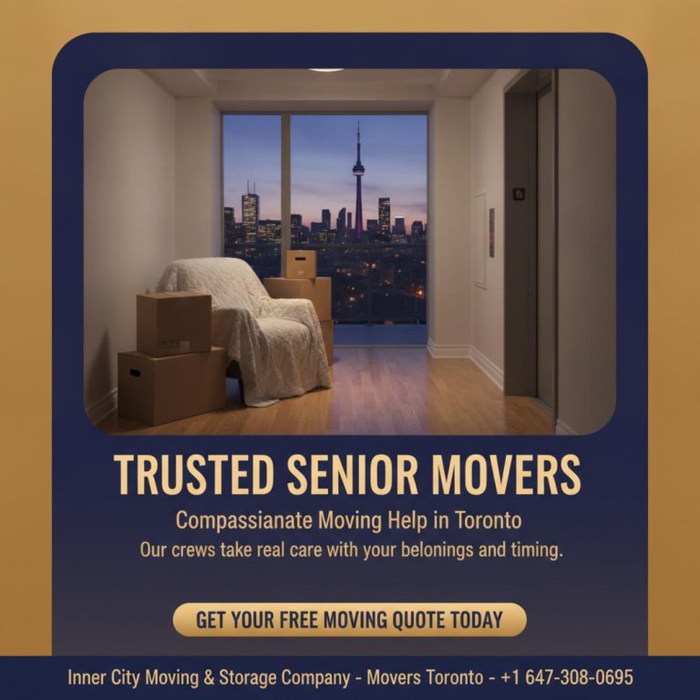 How Senior Movers in Toronto Make Transitions Easier