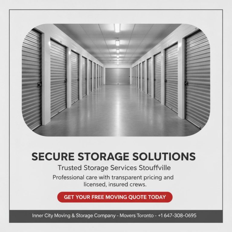 Why Storage Services in Stouffville Matter for Your Move